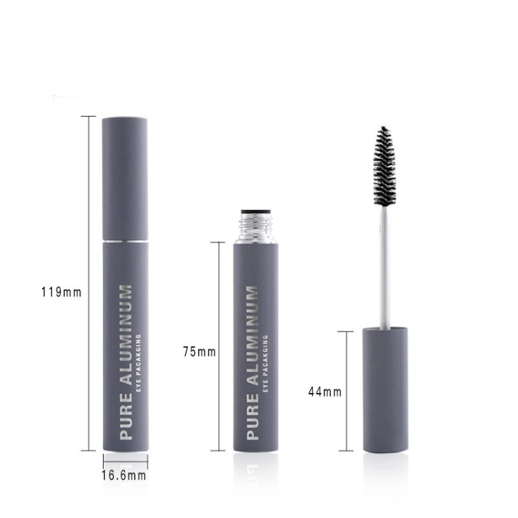 Sustainable Eco-Friendly Pure Alumilnum 12ml White Mascara Primer Base Tube