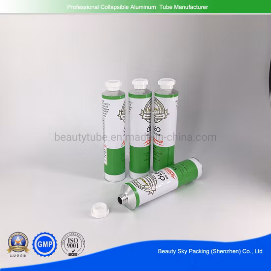 Packing Children School Supplies Watercolor Painting Pen Aluminum Tubes with Plastic Lids