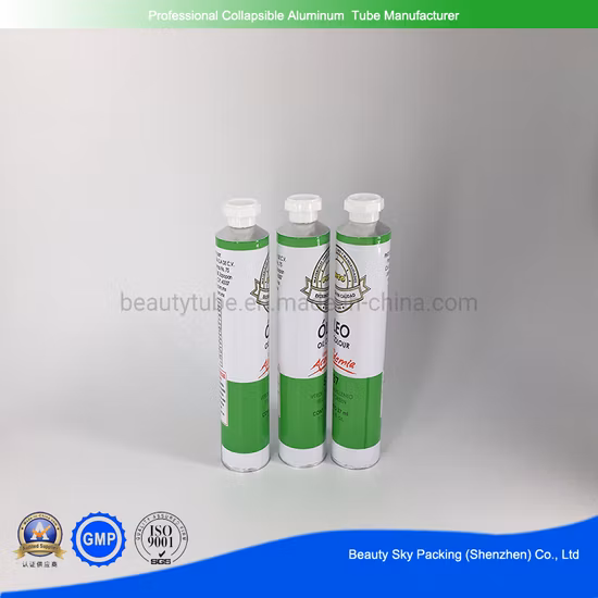 Packing Children School Supplies Watercolor Painting Pen Aluminum Tubes with Plastic Lids