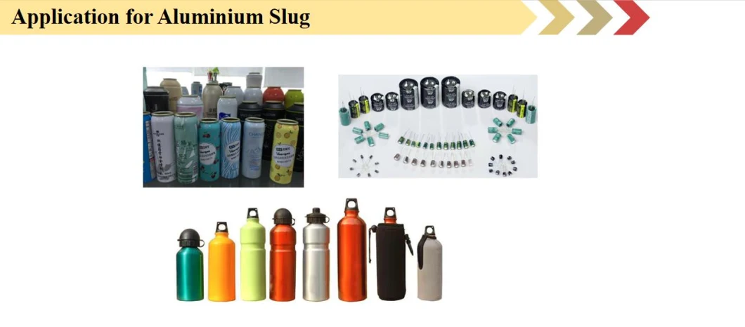 Cosmetic Packaging Aluminium Slug 1050/1060/1070 Pure Aluminium