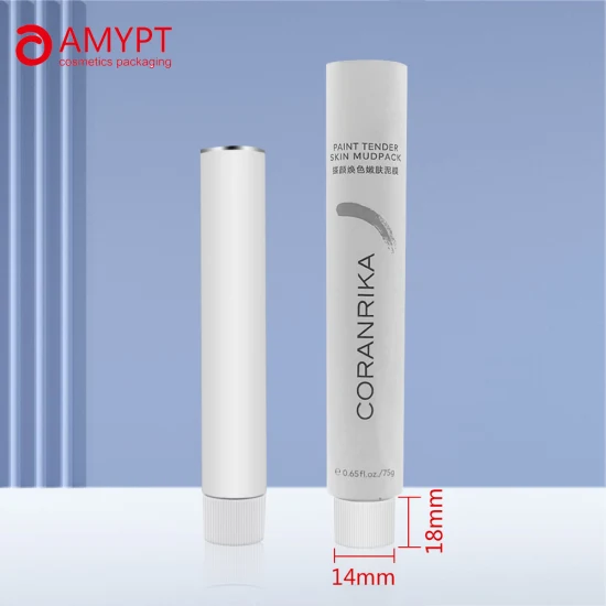 Tube en aluminium pur Tube d'emballage cosmétique Tube pliable