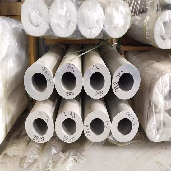avec de bonnes propriétés d'amortissement utilisées dans la fabrication de tubes en aluminium pur pour les cuves chimiques et les échangeurs de chaleur