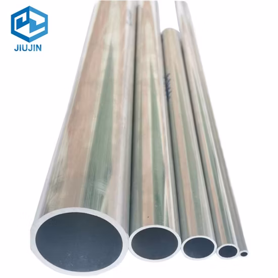 L'alliage professionnel a adapté le tube en aluminium de diamètre du tuyau pneumatique 6063 de 38mm